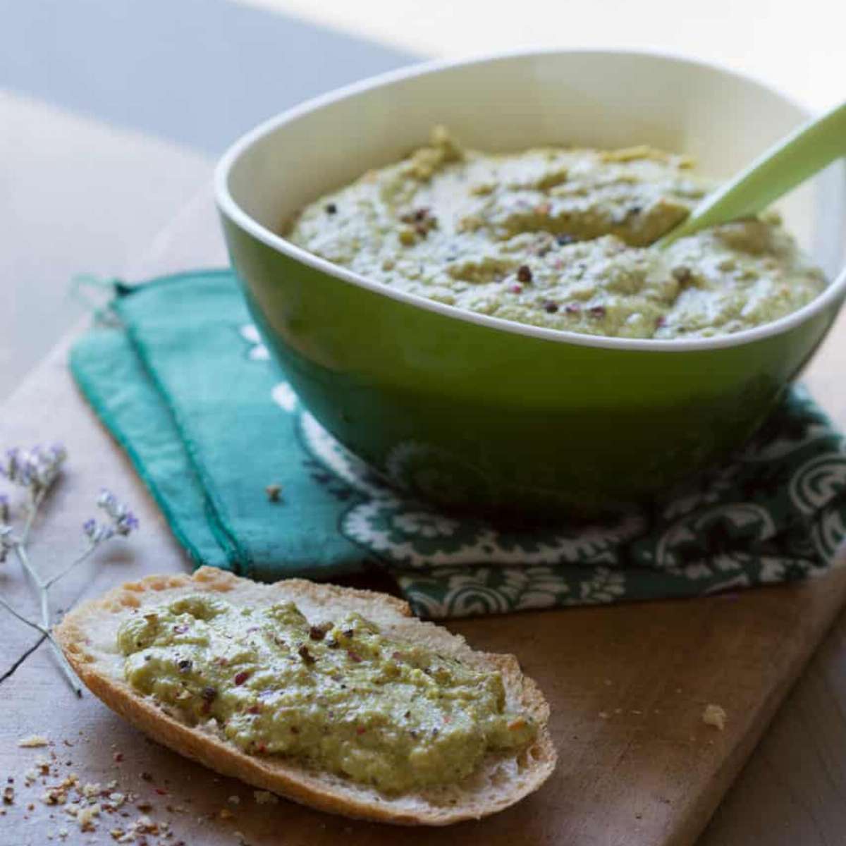 Tapenade de poivron vert